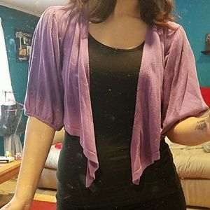 Purple blouse